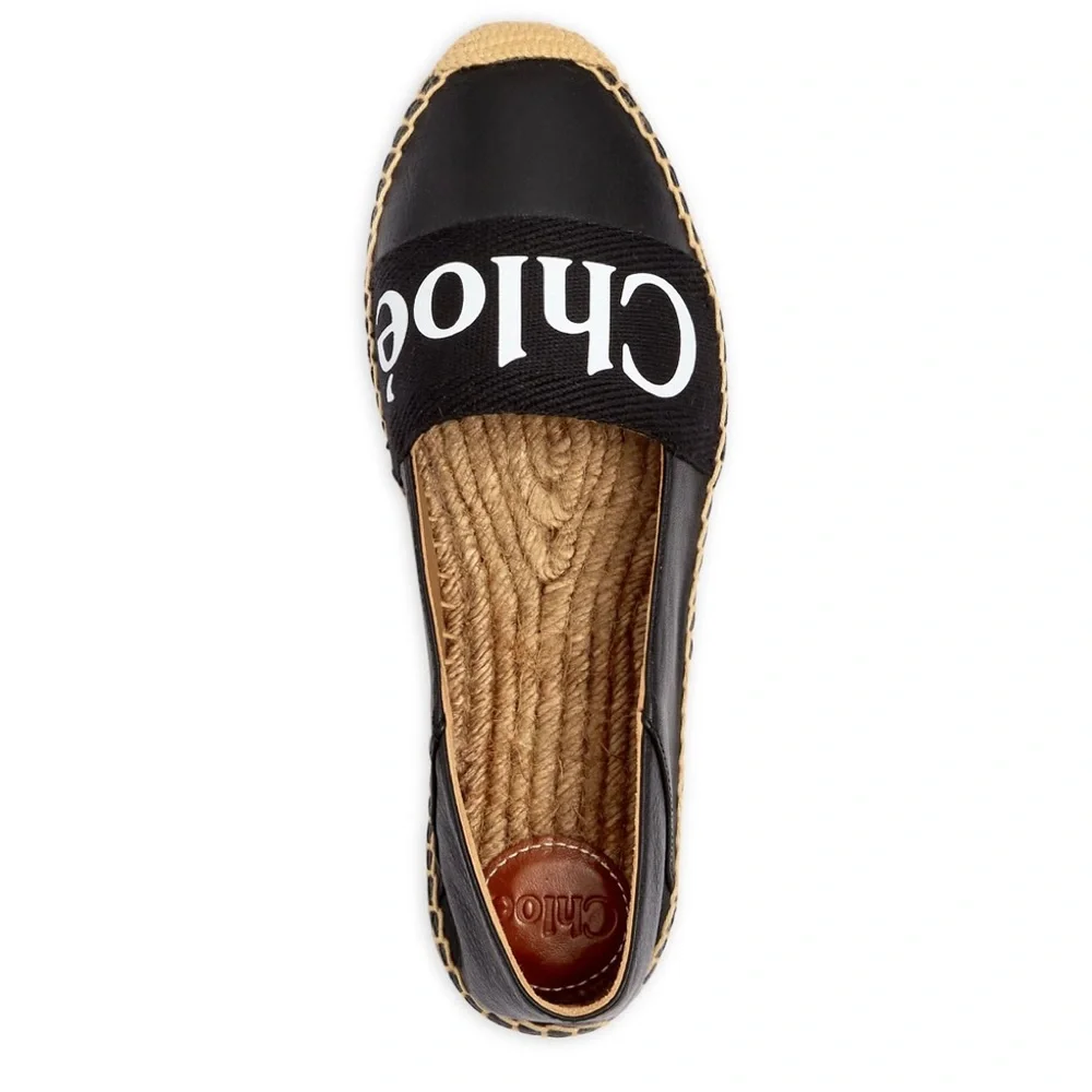NIB CHLOE Women’s Woody Espadrille Flats